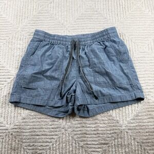 J Crew Seaside Shorts Womens S Chambray Chino Coastal Travel Summer Resort J2383